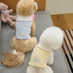 베니즈 보우 카라 크롭 티셔츠