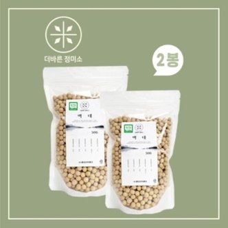  더바른 정미소 유기농 백태 500g *2봉