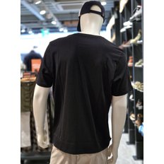 [여주점] 남여공용 카모 로고 반팔 티셔츠 블랙 (A2Q72 001)