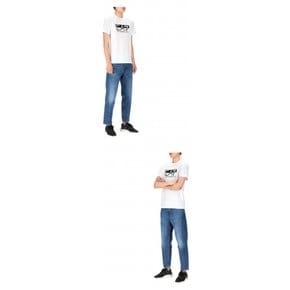 로고 6RPT62 PJ03Z 0100 남성 반팔티셔츠