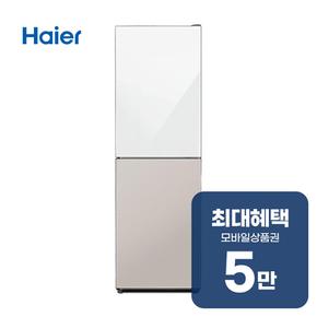 글램글라스 스마트 콤비 2도어 냉장고 248L HRP257MDWE 렌탈 60개월 월 18900원