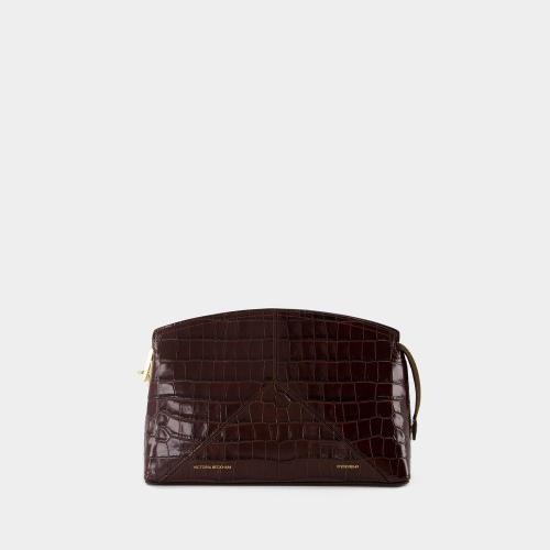 [해외배송] 더 빅토리아 클러치 빅토리아 BECKHAM 레더 브라운 B125AAC006202A-709 B0731583655