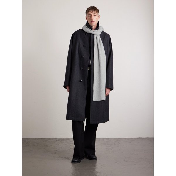 윌리엄 로키 리브 캐시미어 스카프 46376663162996803