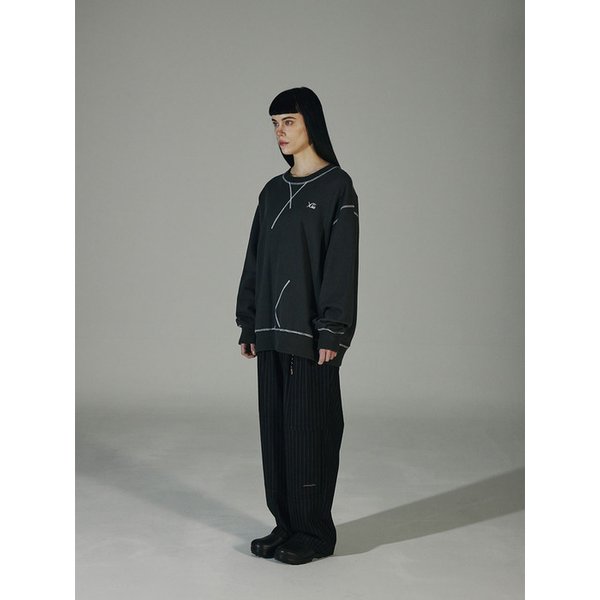SIGNATURE LOGO EMBROIDERED SWEATSHIRT