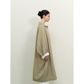 Classic Overfit trench coat - Khaki