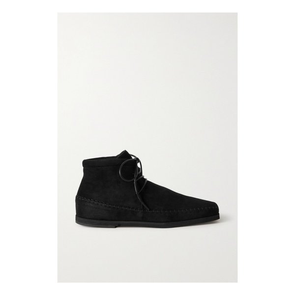 The High Top Suede Loafers 블랙 15546005221978350