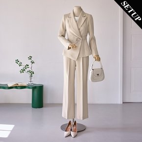 [SET][55-77]삼각링 옆단추 자켓 슬랙스 셋업_T2503SE006A