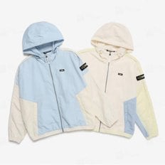 내셔널지오그래픽 여성 우븐 배색 TRAINING SET F-ZIP N231WFT090
