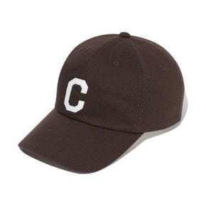 C로고 코지 핏 워싱 볼캡 브라운 CO2607CA05BR
