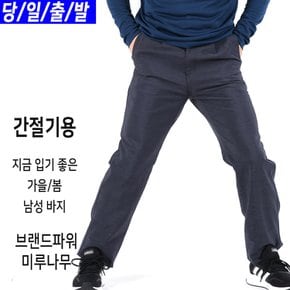 남성 간절기 봄 가을 남자 바지 작업복 등산복