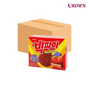 크라운 빅파이 딸기 216g x 12개