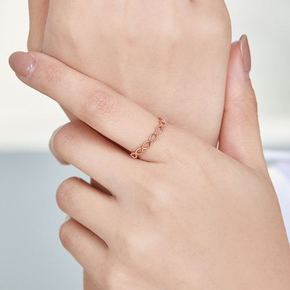18K  코튼 반지