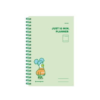  모노그램 monogram 텐미닛 플래너 just 10 min planner 100일  Hipduck1 6.5 MG-14 [유진스토어]