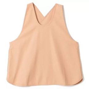 BASERANGE 24SS Apron Top in Sid Pink TOAP-WS-SU24 에이프런 탑 민소매 반팔 반팔티