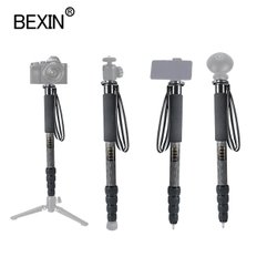 BEXIN P285C 4단 바타입 전문가용 카메라 액션캠 셀카봉 영상촬영 셀카스틱 등산 트레킹 폴