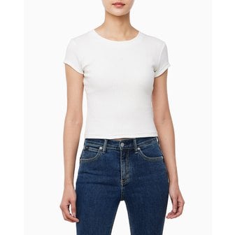 Calvin Klein Jeans 여성 컷아웃 립 탑(47AB208)