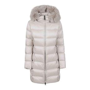 르 인조 퍼 롱 다운 자켓  2221E2Y016 Beige