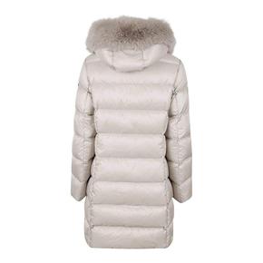 르 인조 퍼 롱 다운 자켓  2221E2Y016 Beige