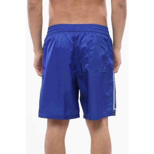오프화이트 스윔팬츠 OMFD008S24FAB0024600 Blue
