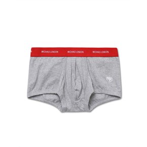 BASIC LOGO BOXER BRIEFS MELANGE