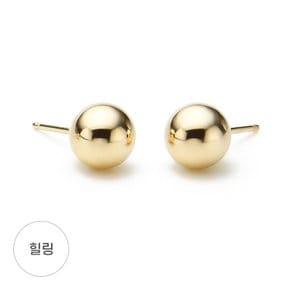 14k 통통볼 귀걸이(4mm)