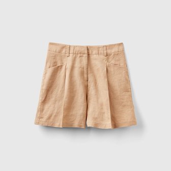 베네통 Linen shorts_4AGHD9013193