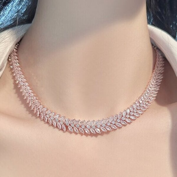 세르디 크리스탈 목걸이 NA0507