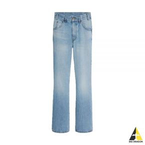 셀린느 24 DYLAN FLARED JEANS IN BLUE ECLIPSE WASH (2N423967W 08UE) (블루 이클립스