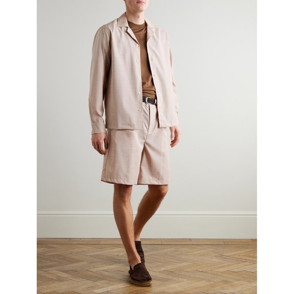 프레스코볼 카리오카 세라노 플리츠 울 쇼츠 46376663163008318