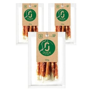 브리더랩 제로팩 오리껌말이 100g x 3개 ZERO PACK