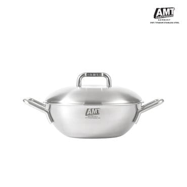 AMT 316Ti  샤프 라인 22cm 양수웍  스텐냄비