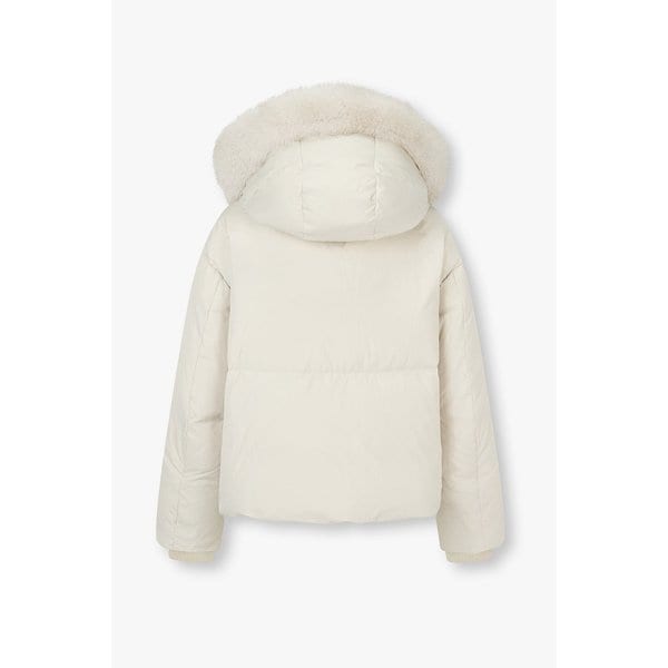 디태처블 퍼 후드 다운 점퍼 IA15417010104