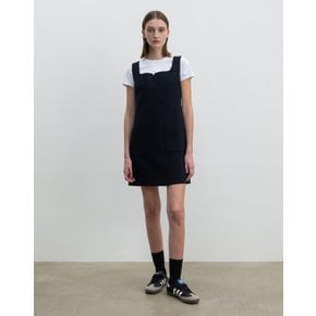 [23SS] Mini Square-neck Dress [Dark Navy] JWDR3E907N3