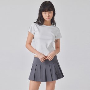 [TOPGIRL] BASIC SILKET T-SHIRT_T416TP101(WH)