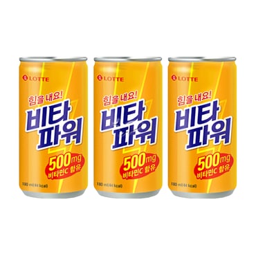  롯데 비타파워 180ml/ 20캔