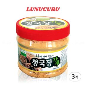 우유에 타서 먹는 청국장가루 300g 3개