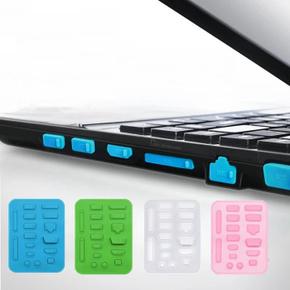 플러그 블랙 10pcs PC 노트북 커버 방진 USB 먼지 컴퓨터 포트 이물 마개 실리콘 (S17594715)