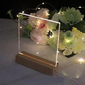 [고씨네몰] USB 사각 무드등 받침대