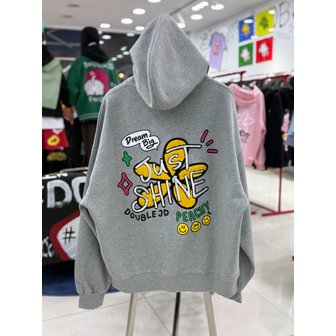 더블제이디 [여주점] 샤인플라워집업후드,남여공용, 그레이JHZK40101