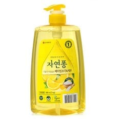 LG생활건강  자연퐁 베이킹소다&레몬 용기 980ml