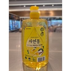 LG생활건강  자연퐁 베이킹소다&레몬 용기 980ml