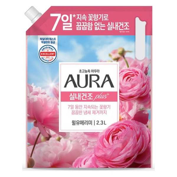 [쓱7클럽]아우라 섬유유연제 2.3L(윌유메리미)