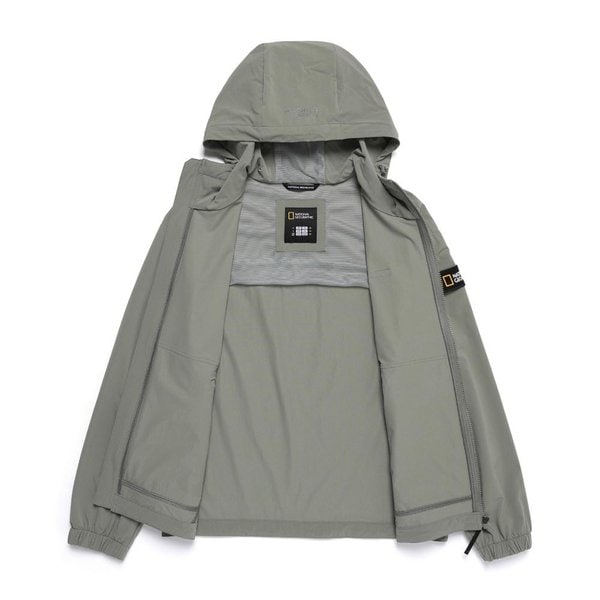 [부산점] N251UFT090 내셔널지오그래픽 리오 우븐 스트레치 후드 풀집업