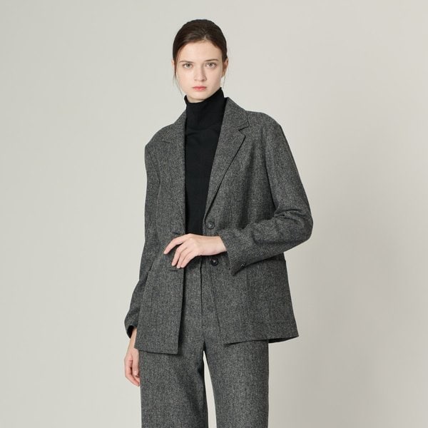 [여주점] 올앤선드리 테일러드 울 혼방 자켓 A4W9J106