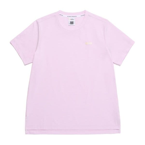 [여주점] N252WTS030 여성 크로우 COOL MAX 스몰로고 중힙기장 반팔 티셔츠 LAVENDER