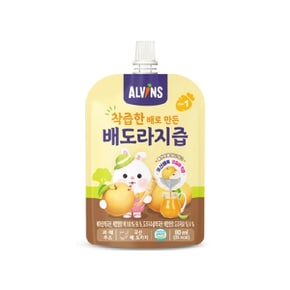 착즙한 배로 만든 배도라지즙