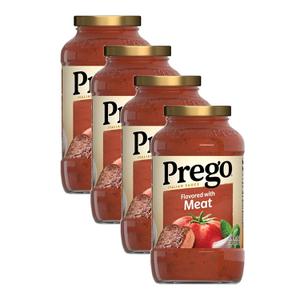  [해외직구] Prego 프레고 이탈리안 미트 토마토 스파게티 소스 680g 4팩