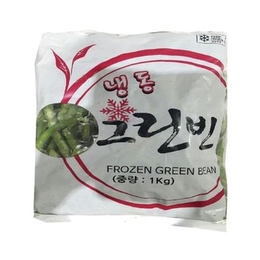  (냉동)그린무역냉동그린빈 1kg (W96EA6D)