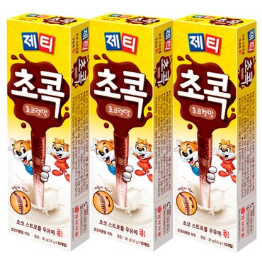 동서 제티 초콕 초코렛맛 10T x 3개