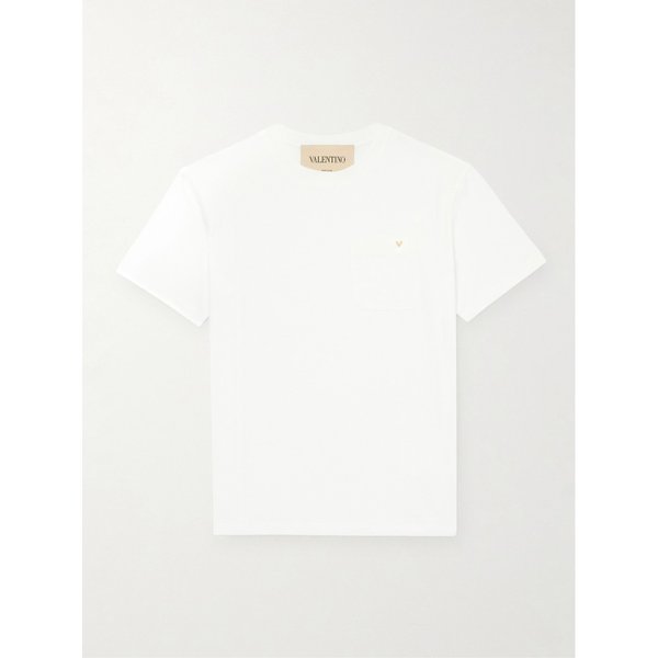 V골드 코튼 저지 티셔츠 46376663163031165